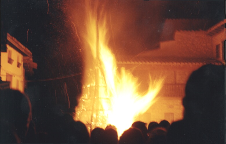 La foguera de Sant Antoni 2003